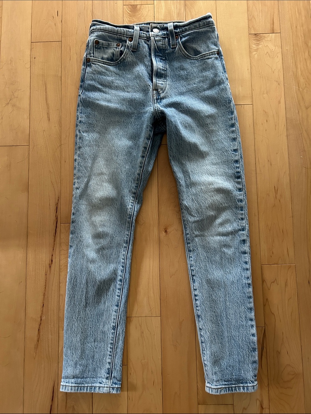 Light Blue Levis 501